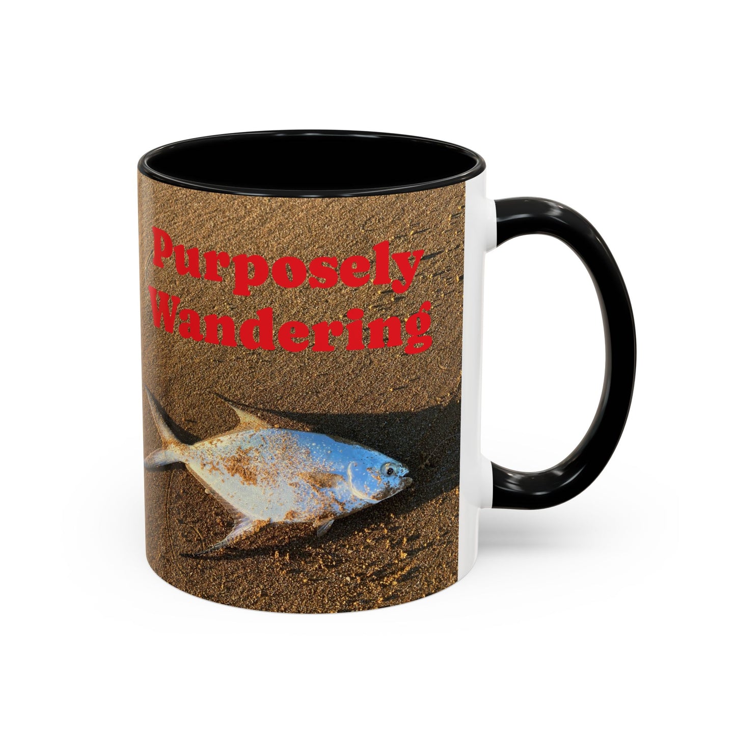 Fishing- Dart Accent Coffee Mug (11, 15oz)