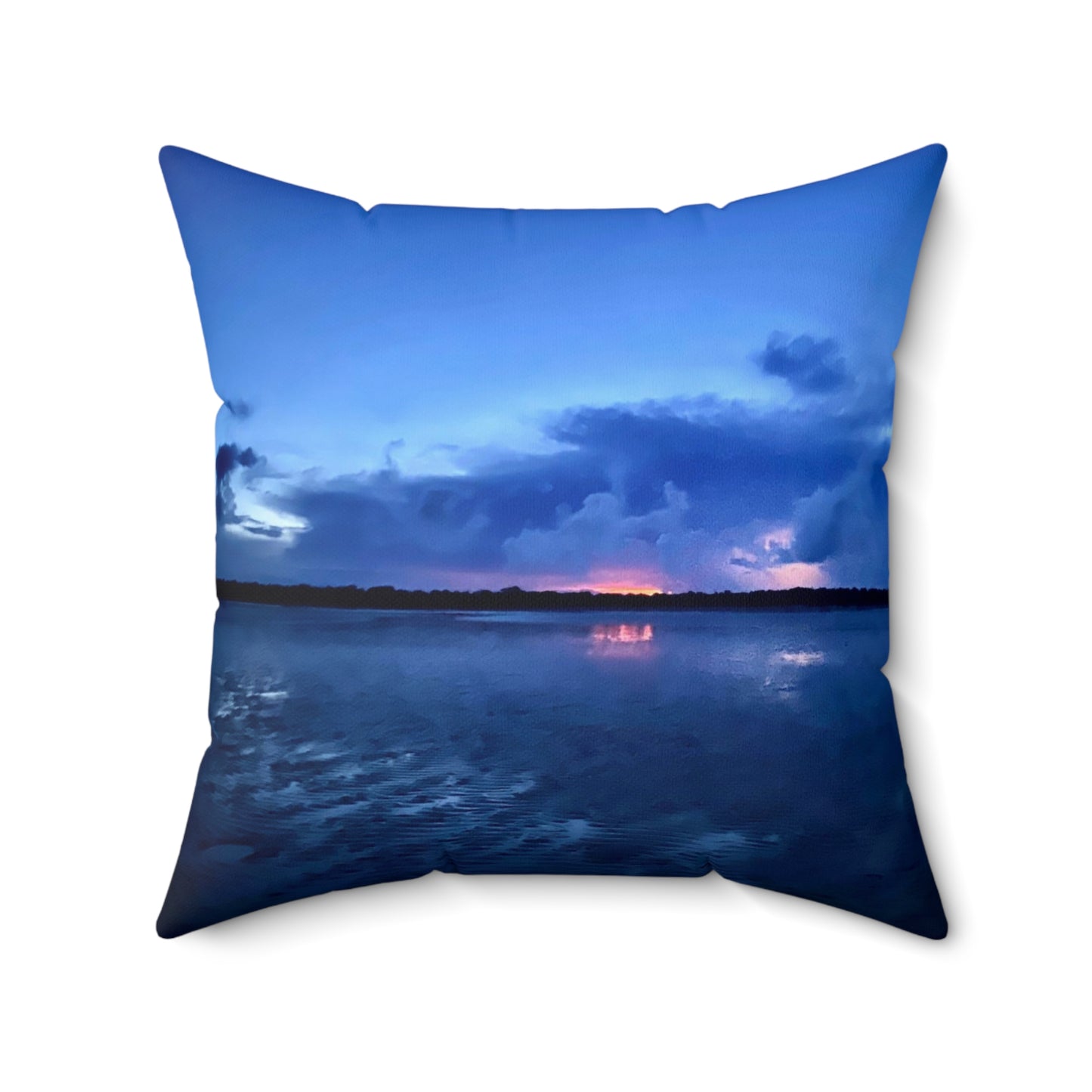 Beach Lovers range-- Spun Polyester Square Pillow