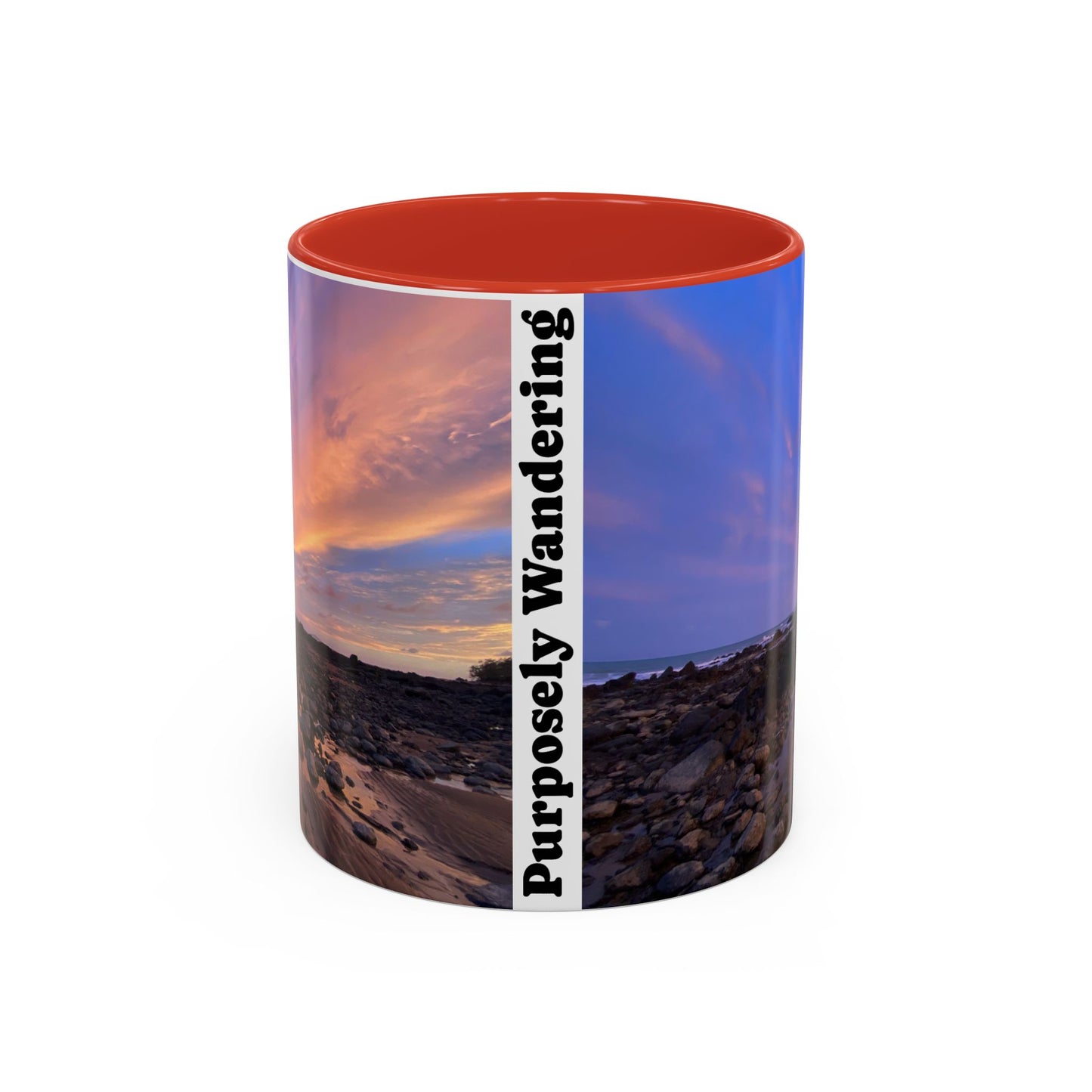 Purposefully Wandering Accent Coffee Mug - 11/15oz Scenic Design
