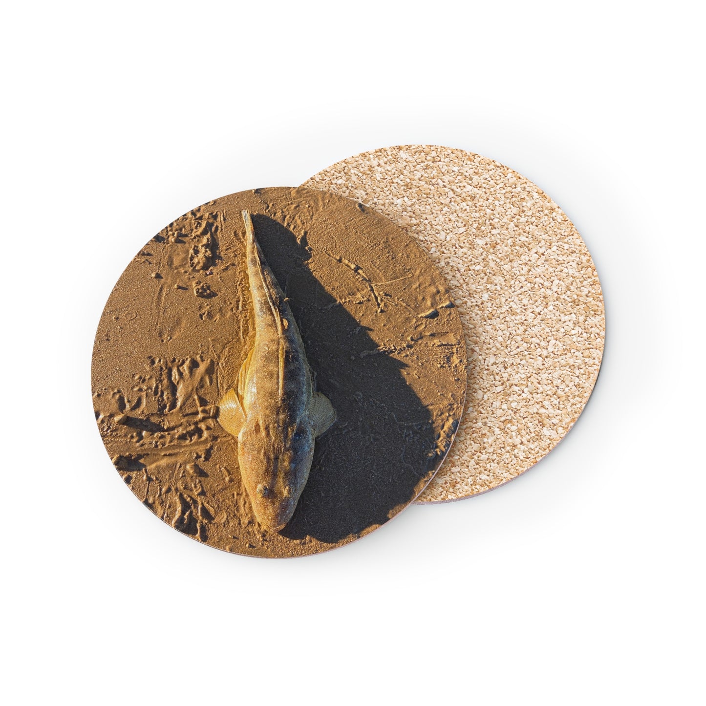 Fishing-Inspired Flathead Coasters - Eco-Friendly Home Décor