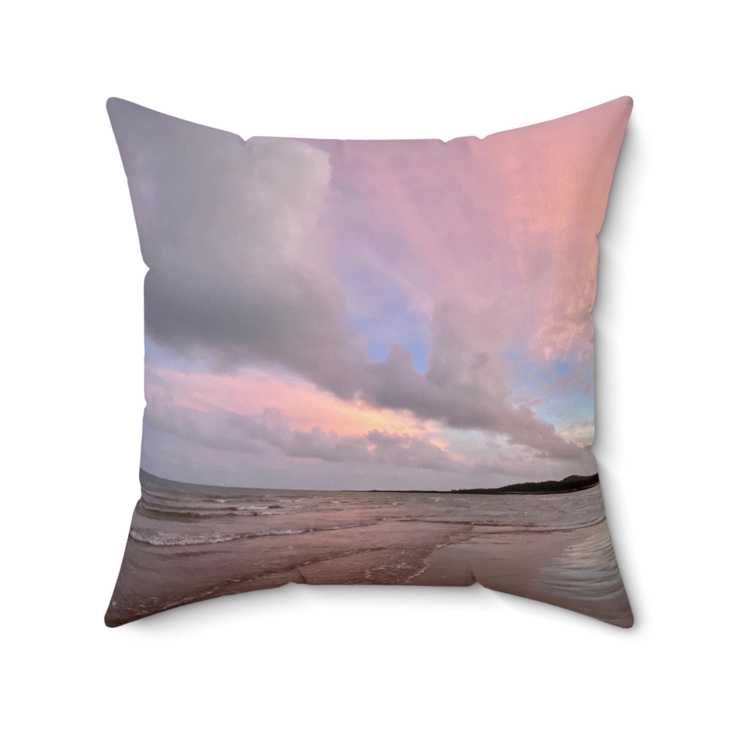 Beach Lovers range- Spun Polyester Square Pillow