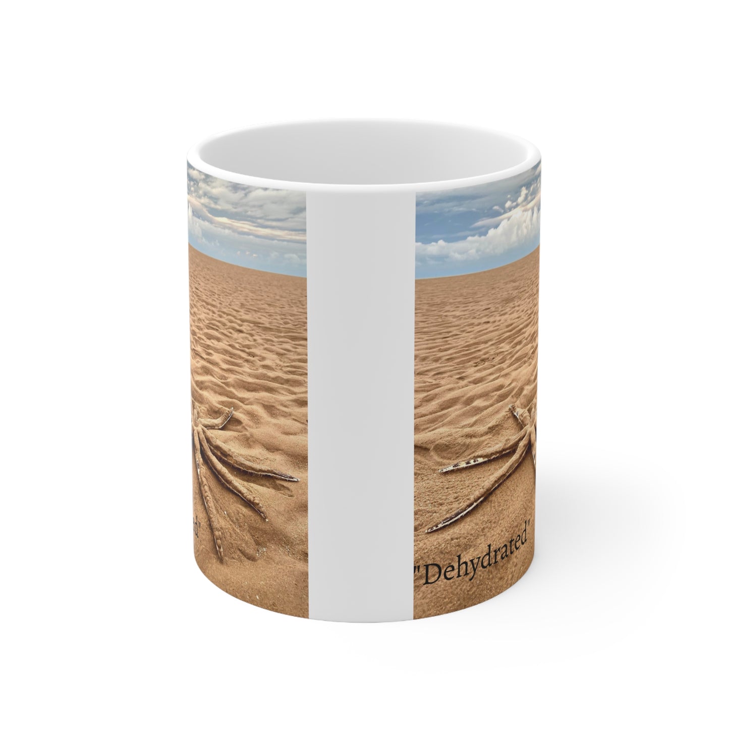 “Dehydrated” Ceramic Coffee Cups, 11oz, 15oz