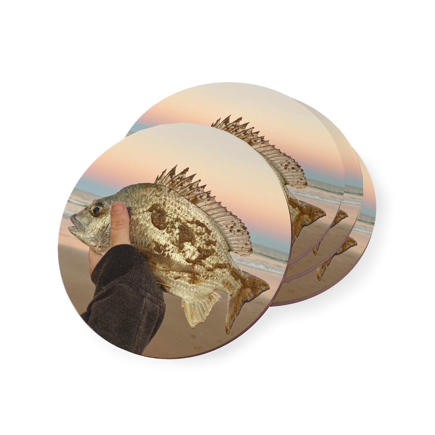 Fishing range- AUD PRINT Coasters