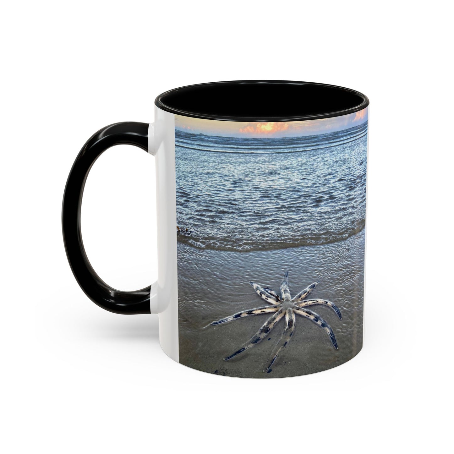 Purposely Wandering Accent Coffee Mug - 11oz & 15oz Ocean Vibe Mug for Beach Lovers