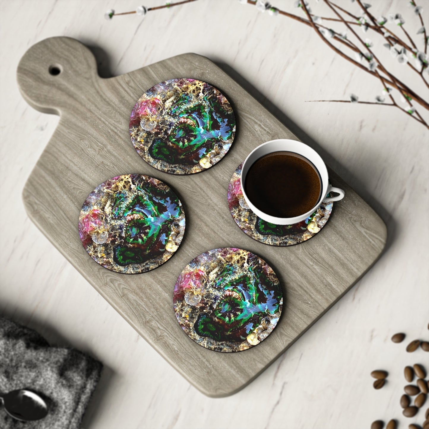 Reef range- AUS PRINT Coasters