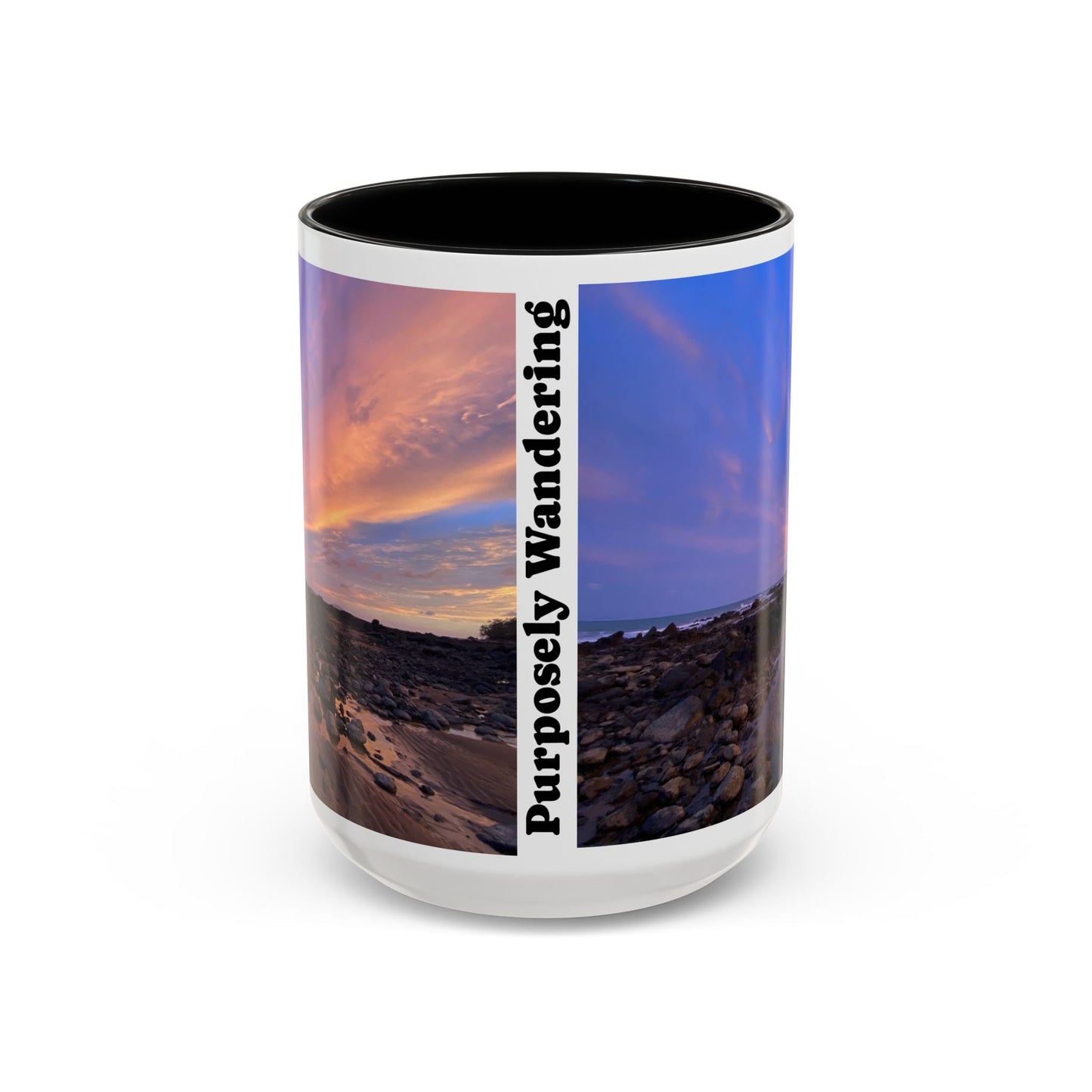 Purposefully Wandering Accent Coffee Mug - 11/15oz Scenic Design