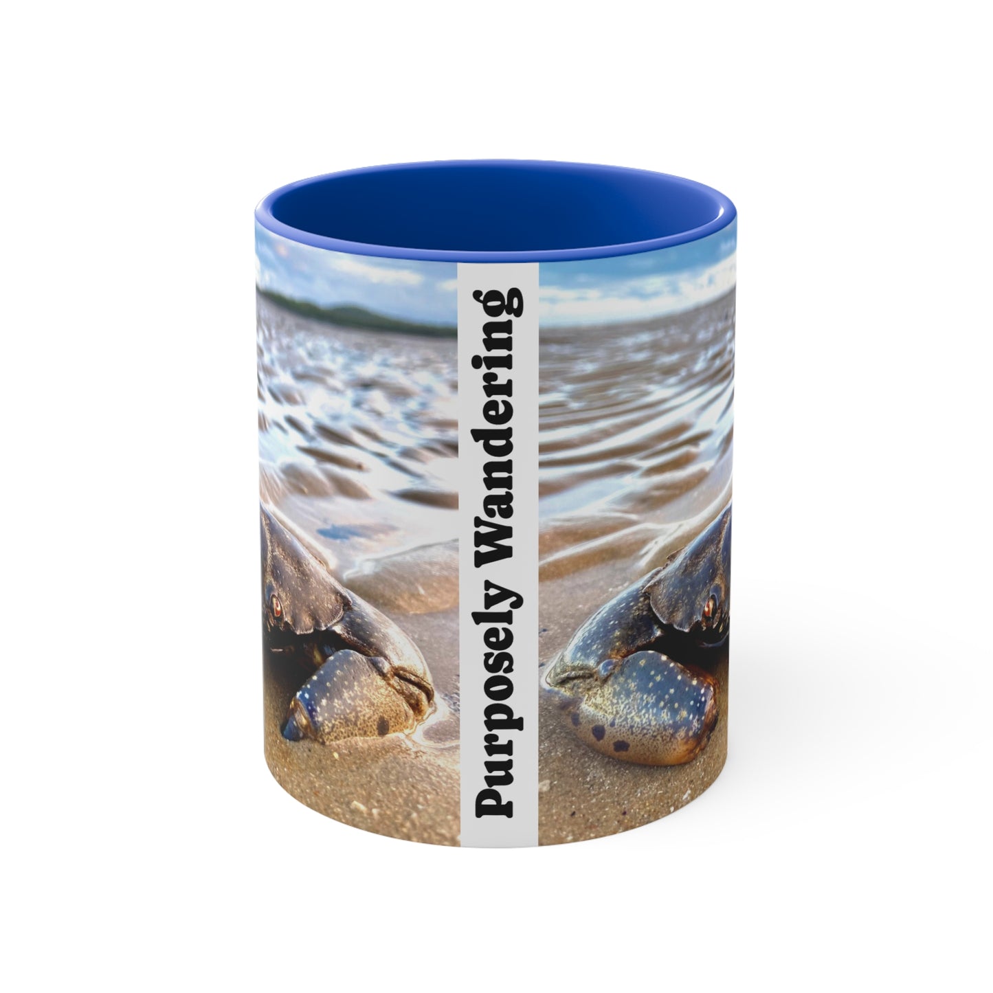 Beach Lovers- AUD PRINT Colorful Accent Mugs, 11oz
