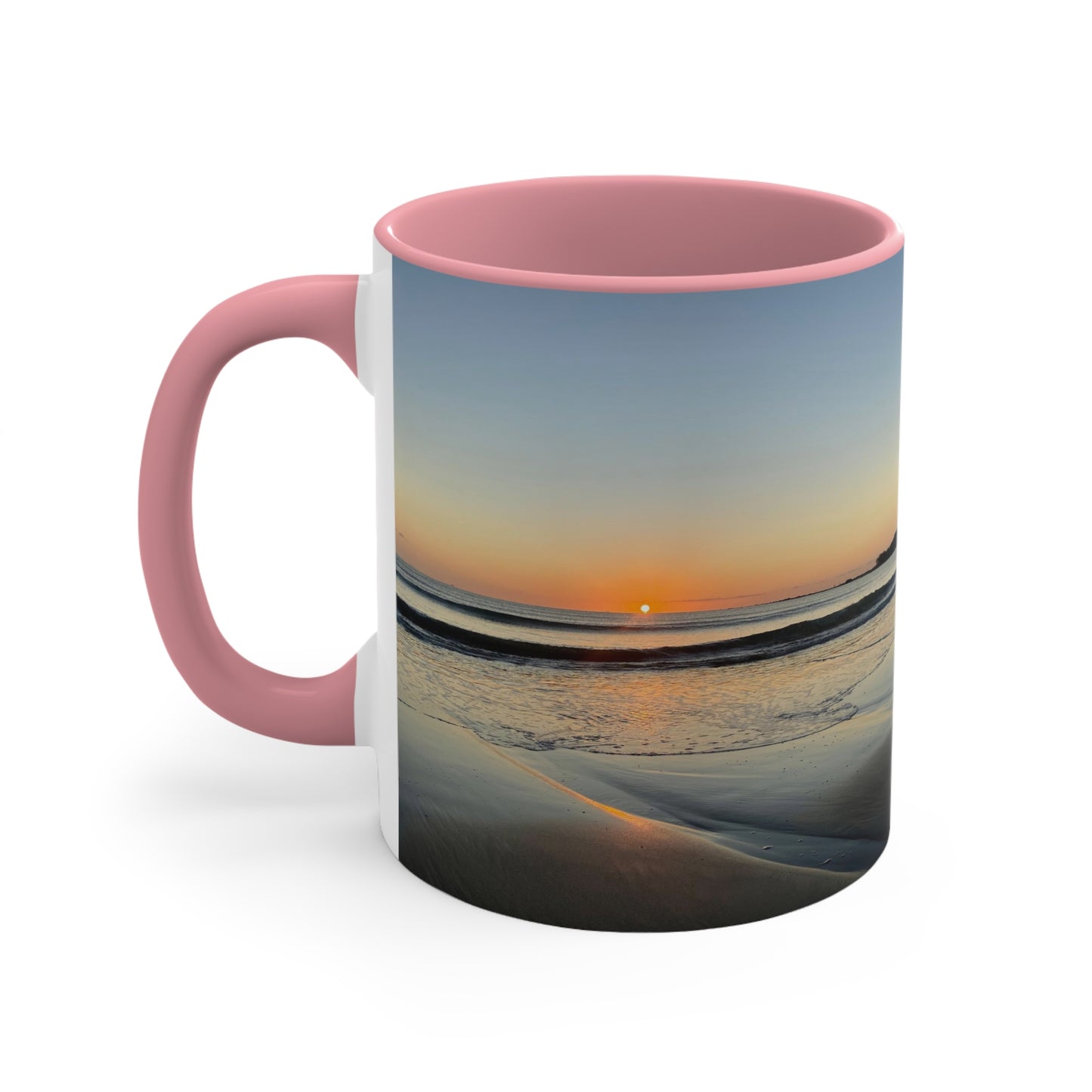 Beach Lovers range- AUD PRINT Colorful Accent Mugs, 11oz