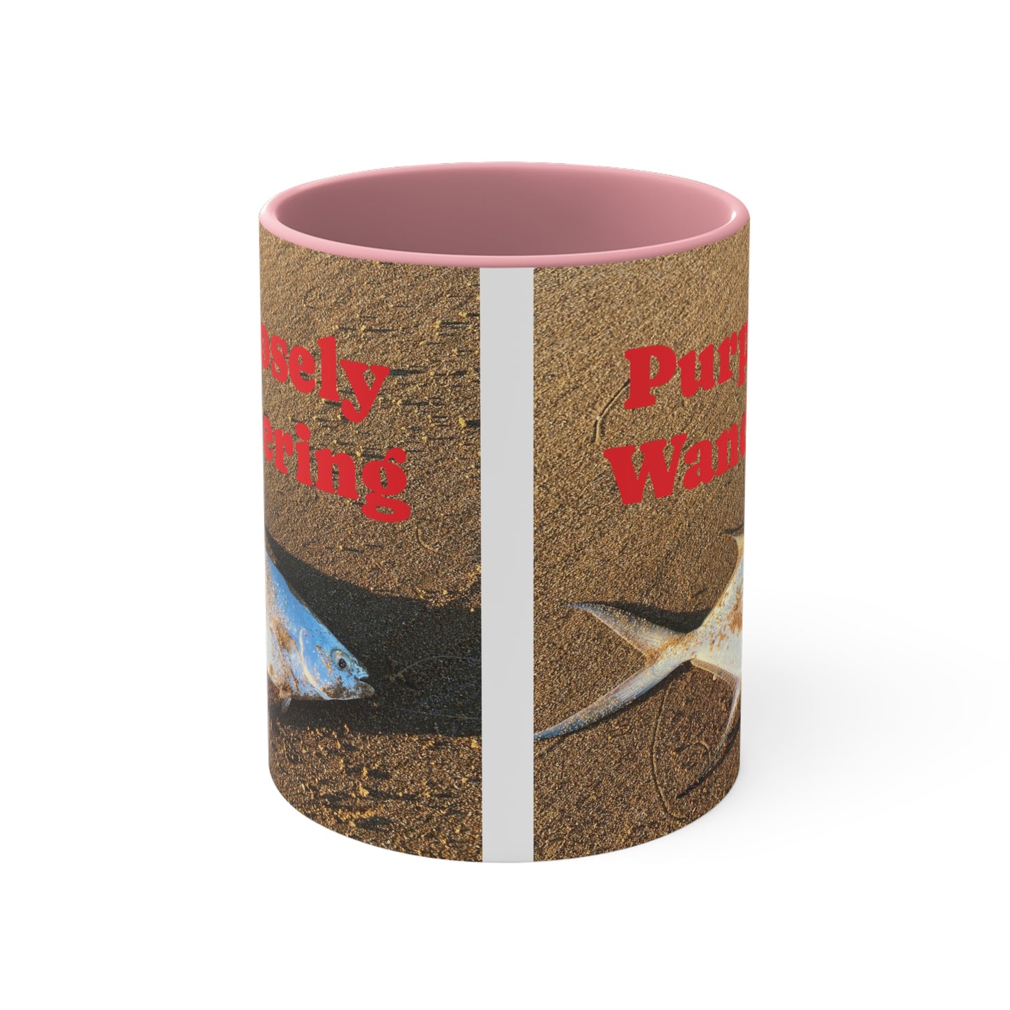 Fishing range- AUS PRINT Colorful Accent Mugs, 11oz