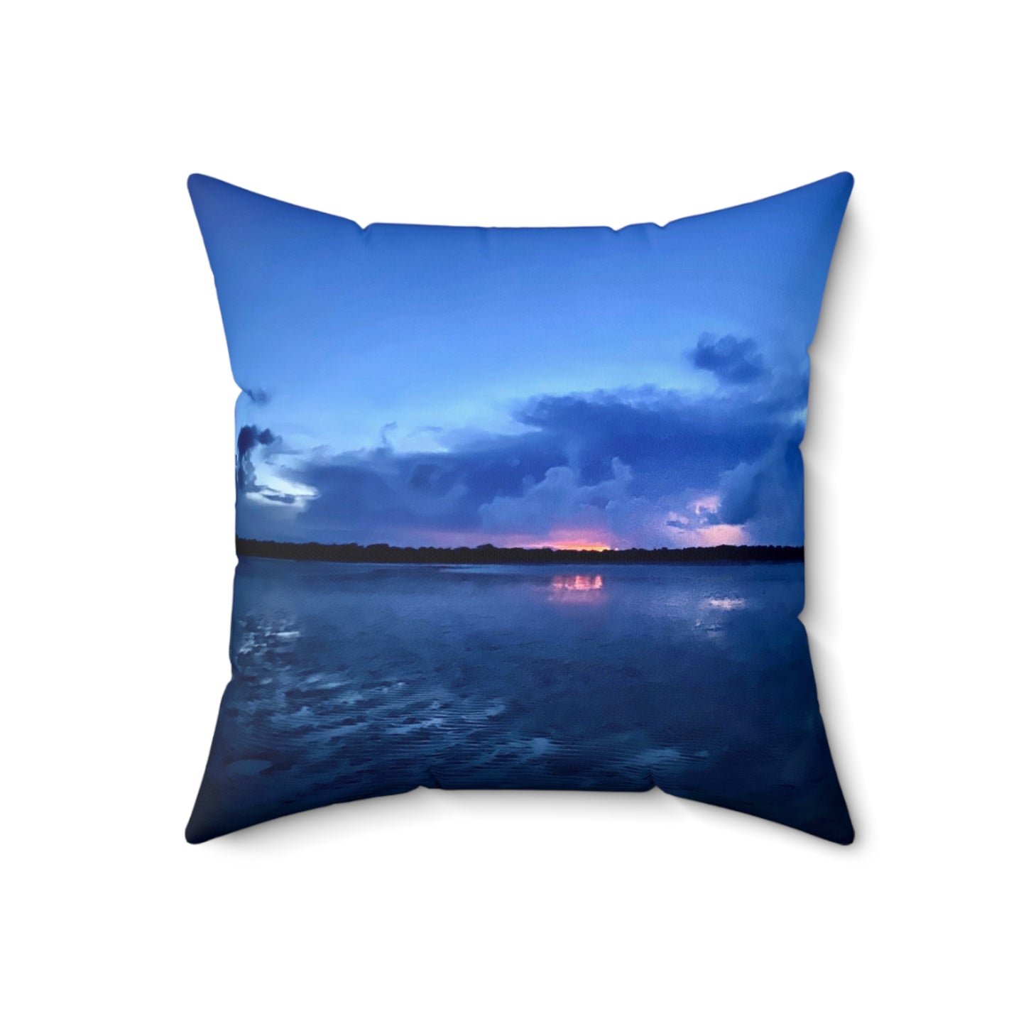 Beach Lovers range-- Spun Polyester Square Pillow