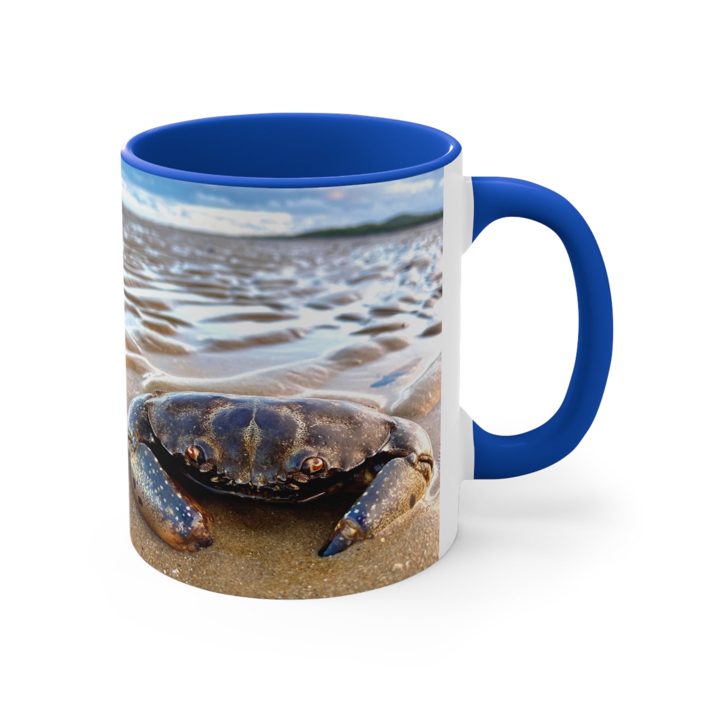 Beach Lovers- AUD PRINT Colorful Accent Mugs, 11oz