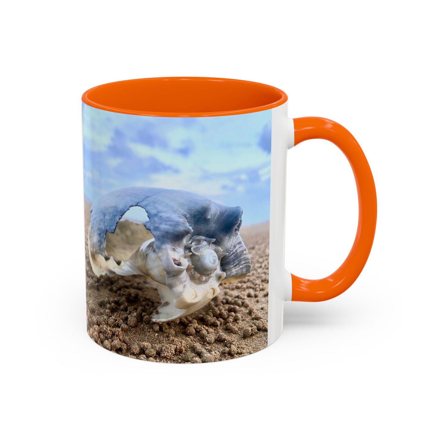 Purposely Wandering Shell Coffee Mug - Beach Vibes | Perfect Gift for Nature Lovers