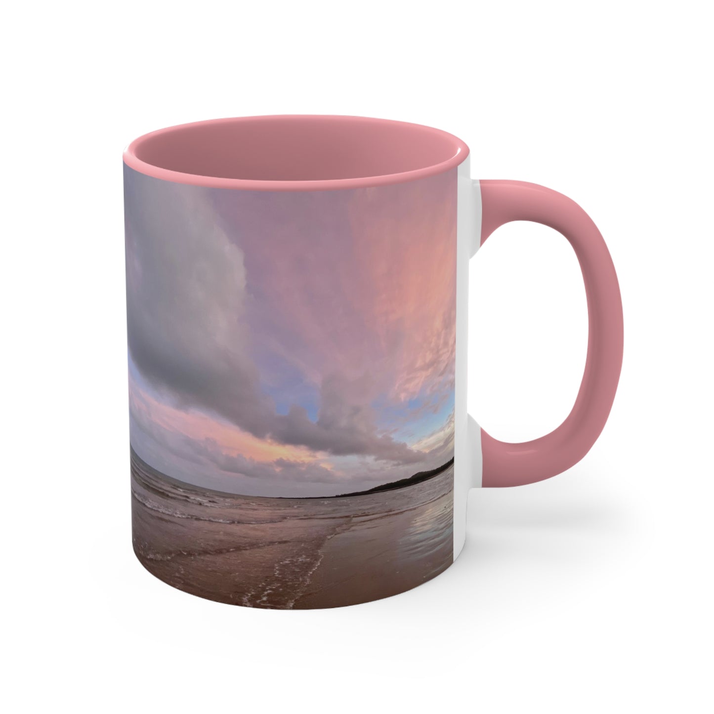 Beach Lovers range - AUD PRINT Colorful Accent Mugs, 11oz