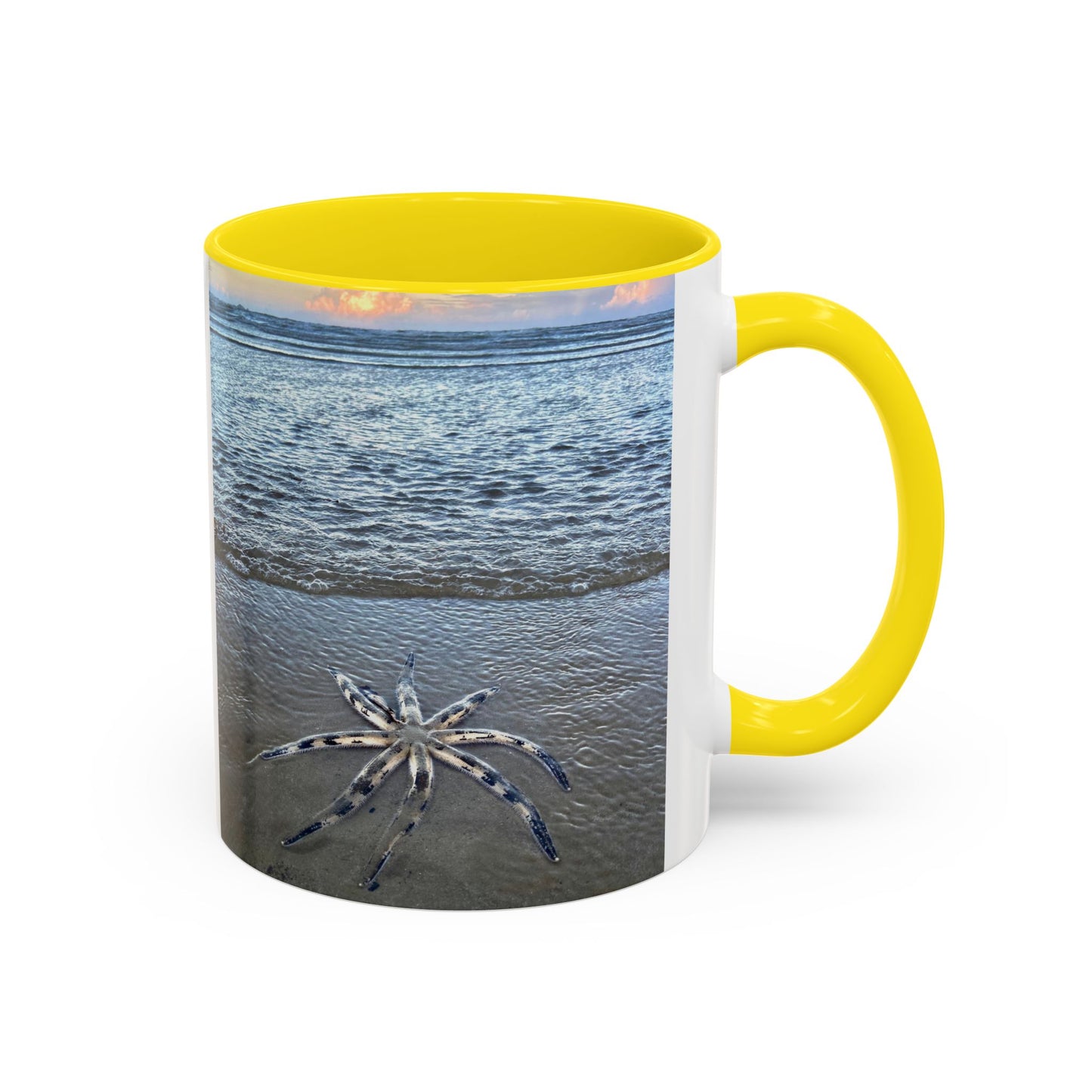 Purposely Wandering Accent Coffee Mug - 11oz & 15oz Ocean Vibe Mug for Beach Lovers