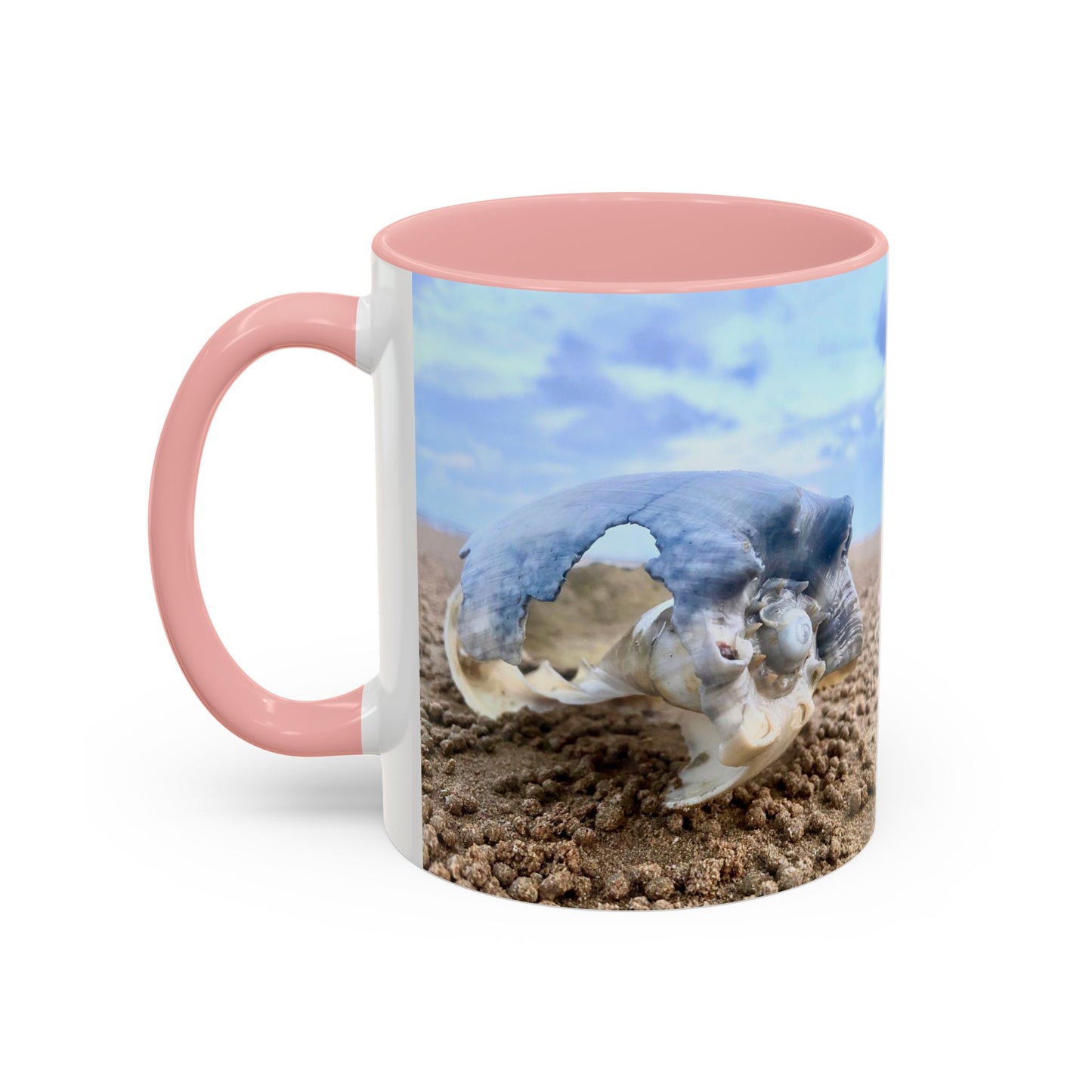Purposely Wandering Shell Coffee Mug - Beach Vibes | Perfect Gift for Nature Lovers