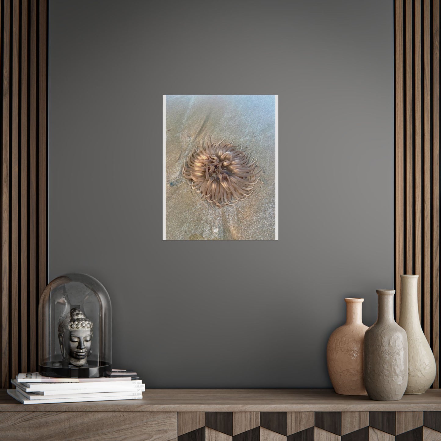 Coastal Sea Creature Unframed Poster - Serene Ocean Decor