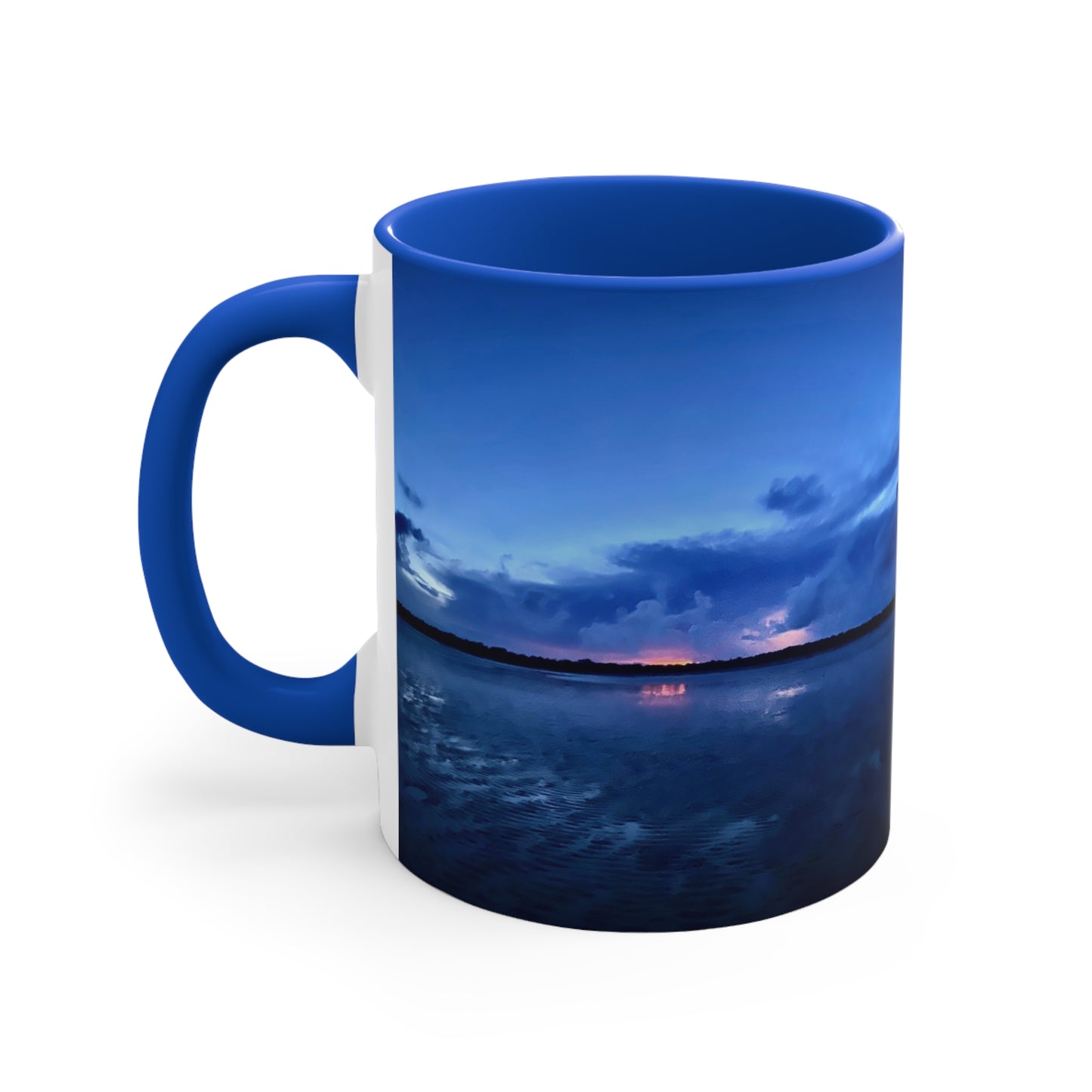 Beach Lovers range- AUD PRINT Colorful Accent Mugs, 11oz