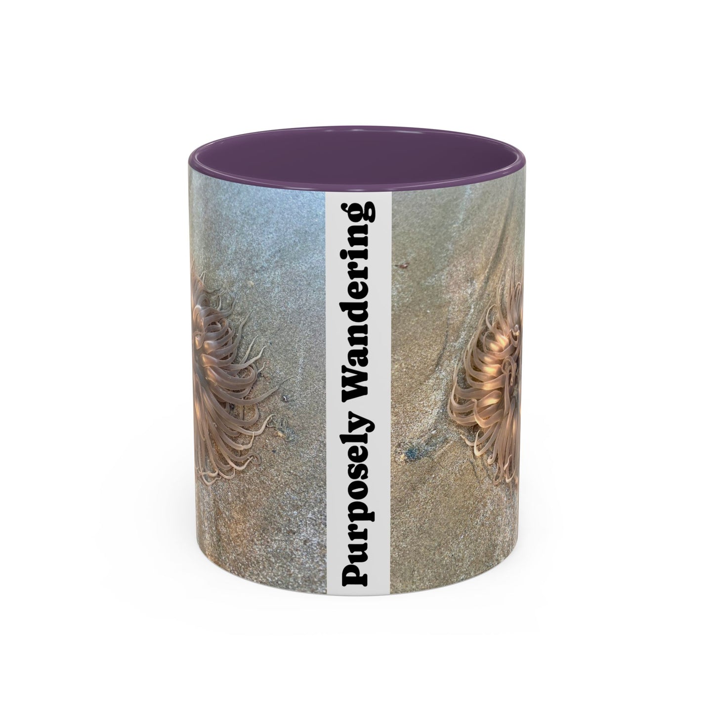 Purposely Wandering Accent Coffee Mug - Unique 11oz & 15oz Drinkware for Nature Lovers