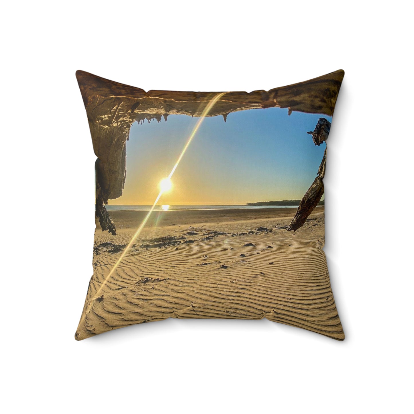 Beach Lovers range- Spun Polyester Square Pillow
