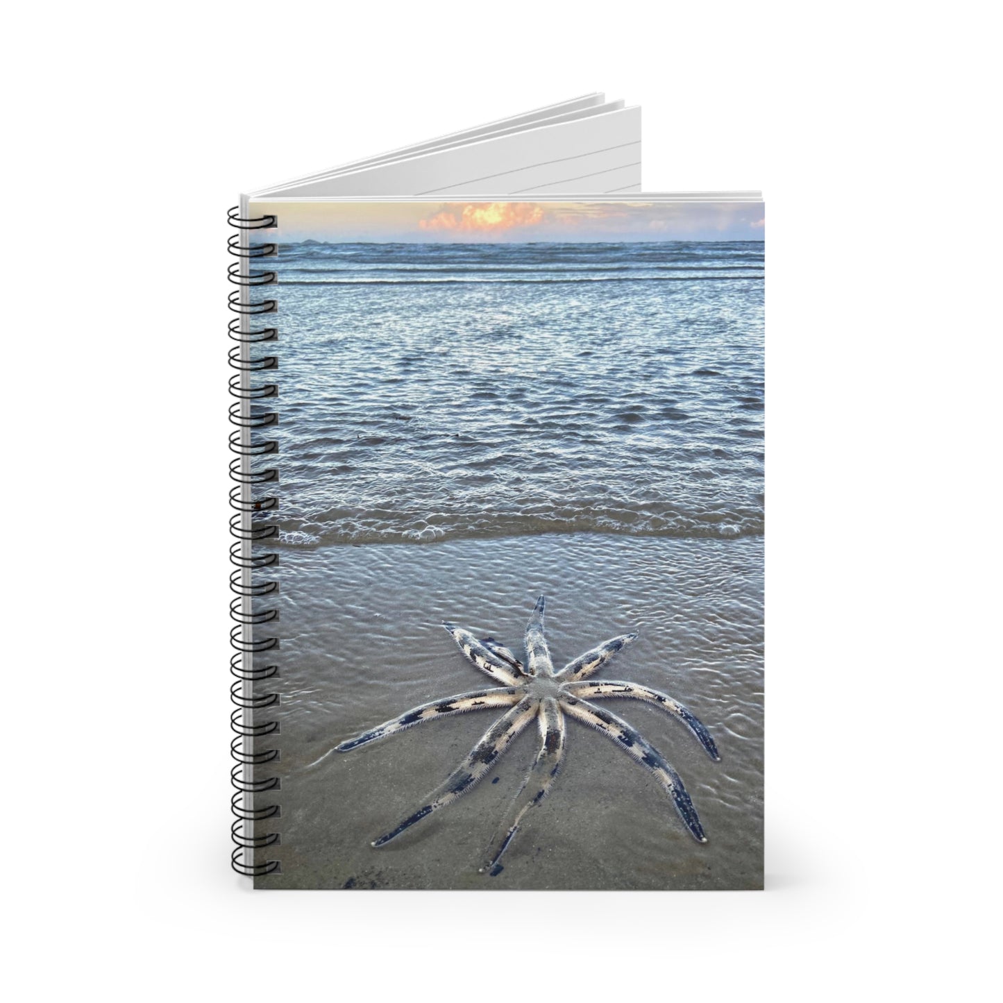 Beach Lovers range- Spiral Notebook - Ruled Line