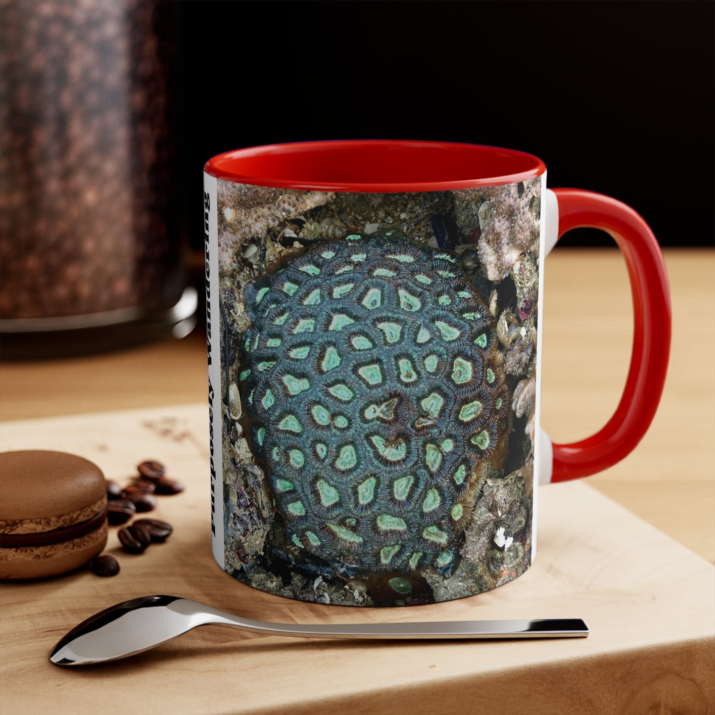 Reef range- AUS PRINT Colourful Accent Mugs, 11oz
