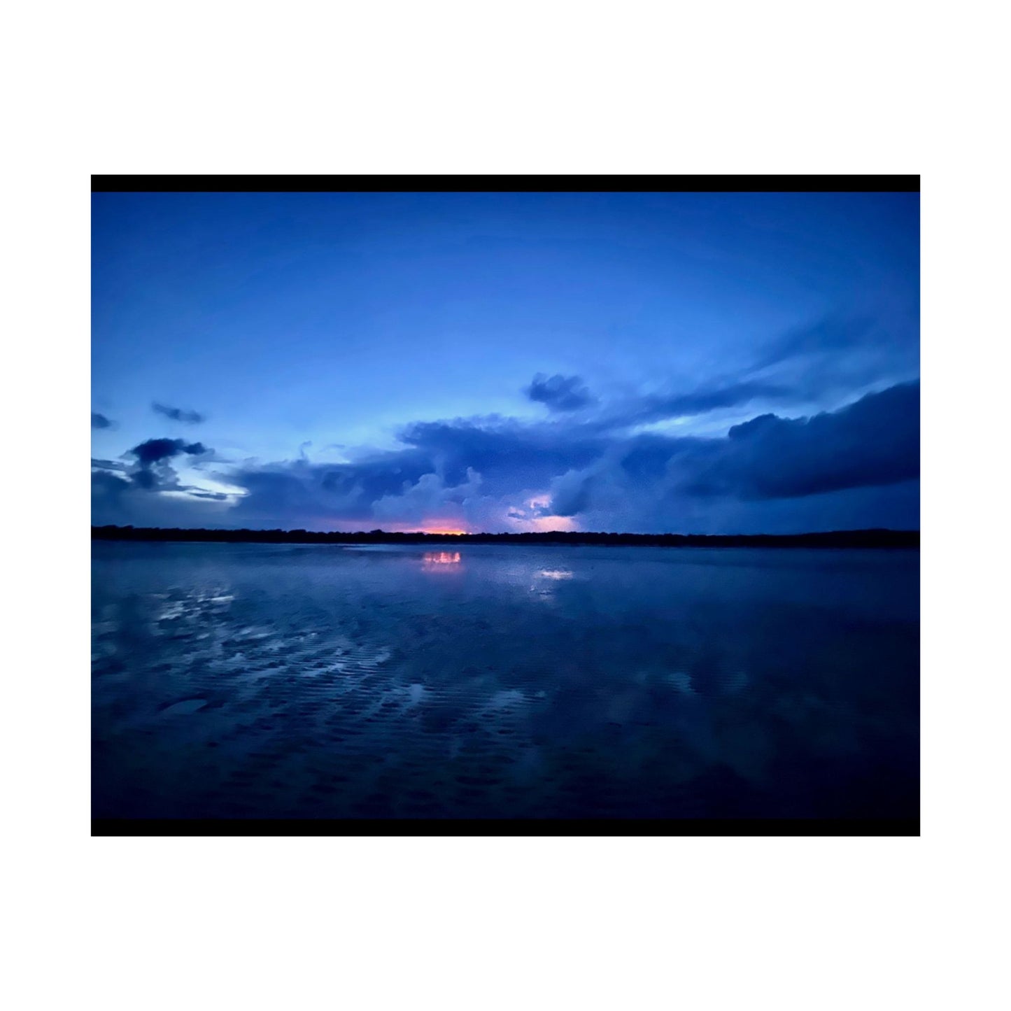 Serene Sunset Unframed Poster - Tranquil Wall Art for Home Decor