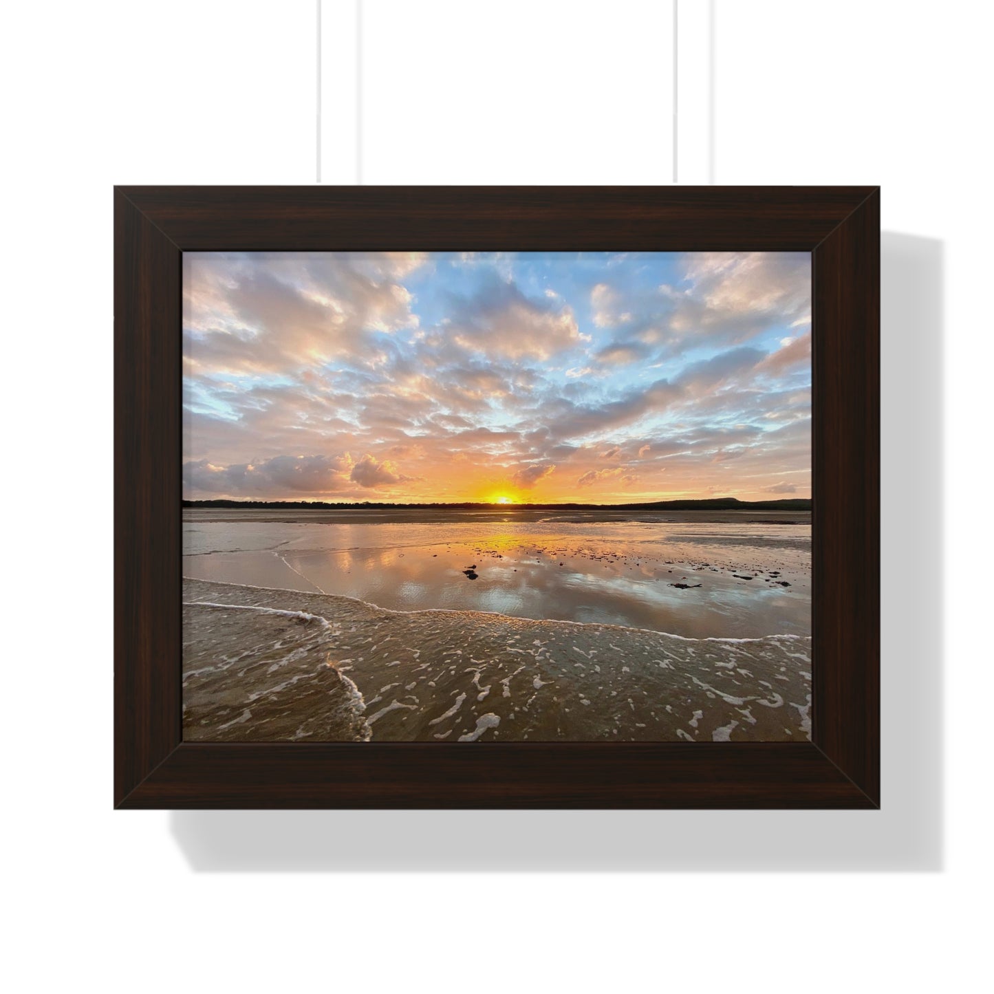 Beach Lovers range- Framed Horizontal Poster