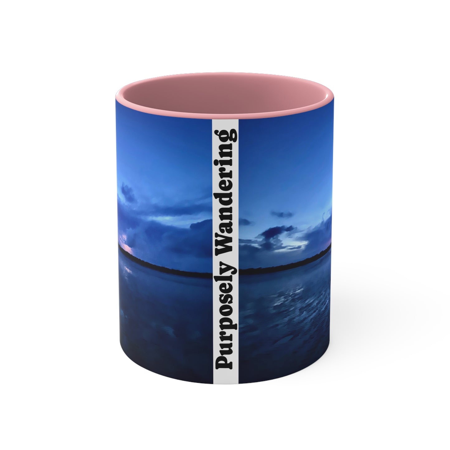 Beach Lovers range- AUD PRINT Colorful Accent Mugs, 11oz