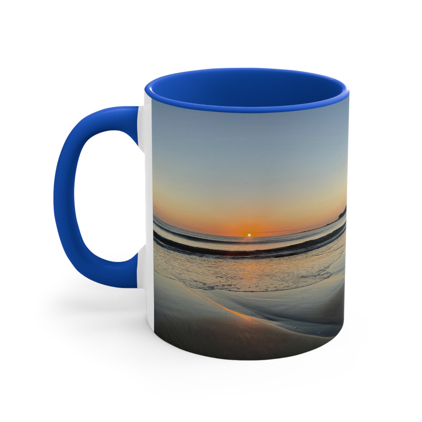 Beach Lovers range- AUD PRINT Colorful Accent Mugs, 11oz