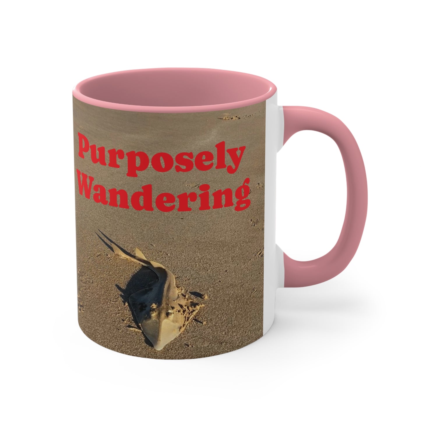 Fishing range- AUD PRINT Colorful Accent Mugs, 11oz