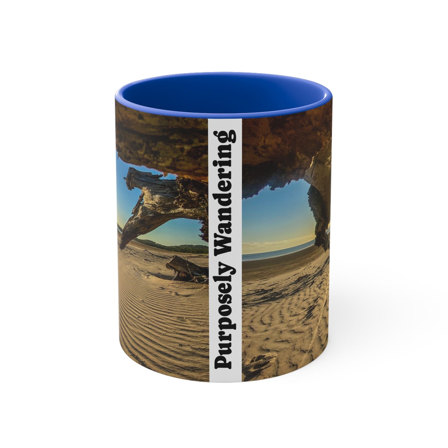 Beach Lovers range- AUD PRINT Colorful Accent Mugs, 11oz