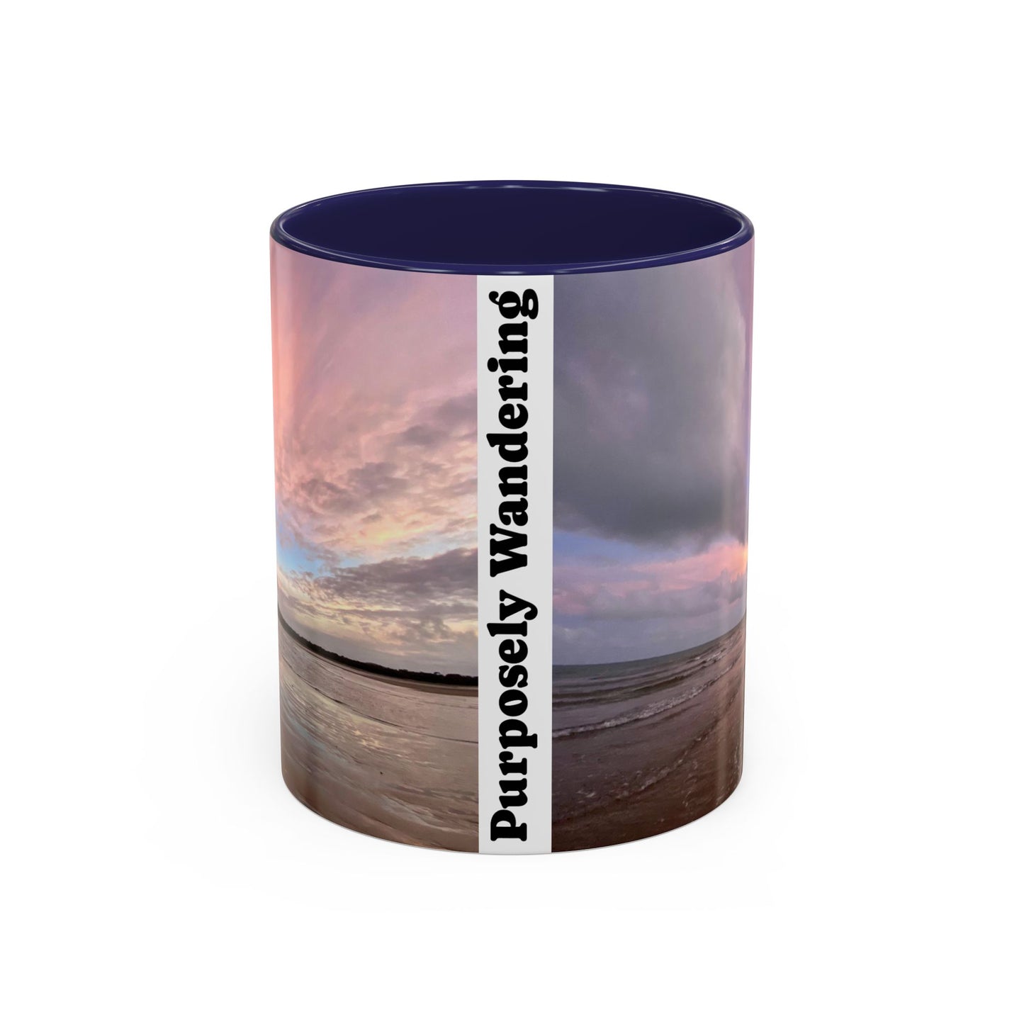 Purposely Wandering Accent Coffee Mug - 11/15oz - Perfect Gift for Beach Lovers