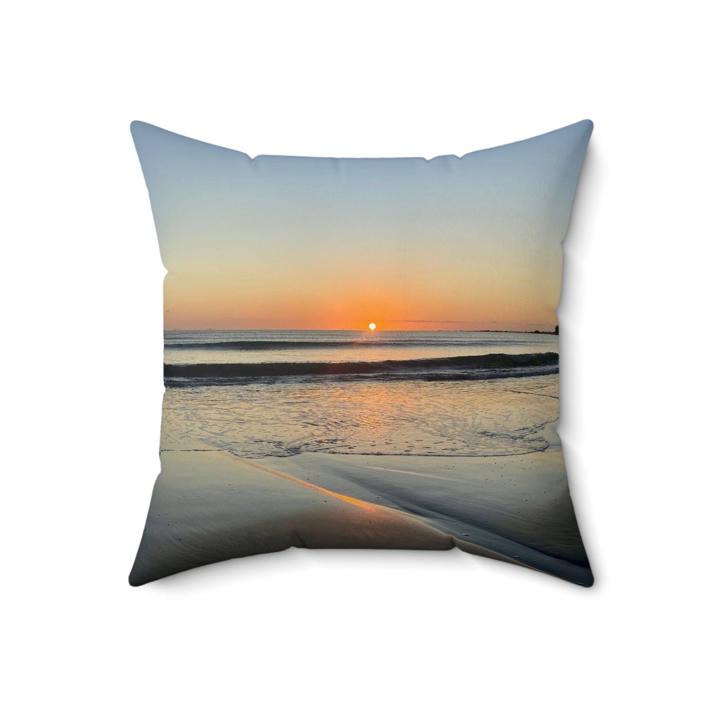 Beach Lovers range- Spun Polyester Square Pillow