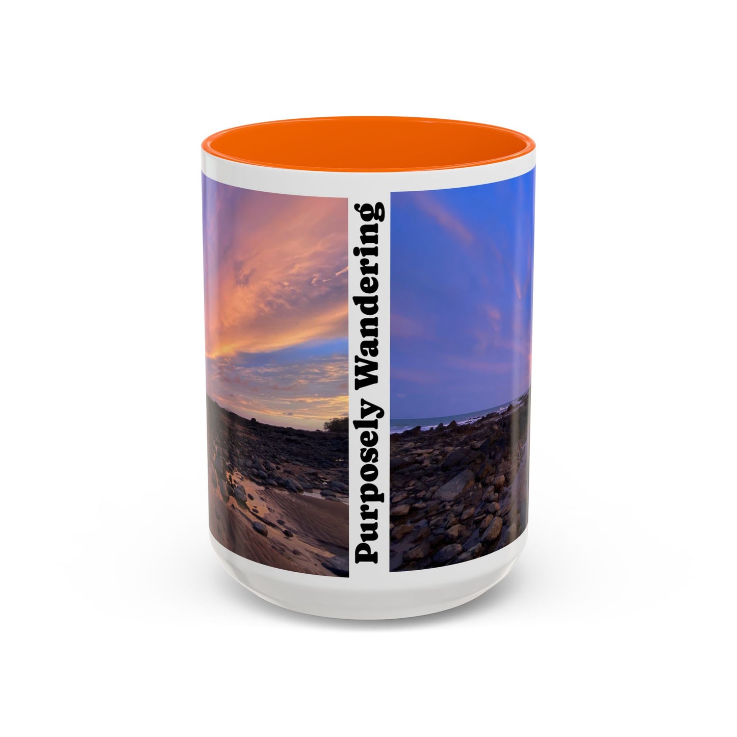 Purposefully Wandering Accent Coffee Mug - 11/15oz Scenic Design