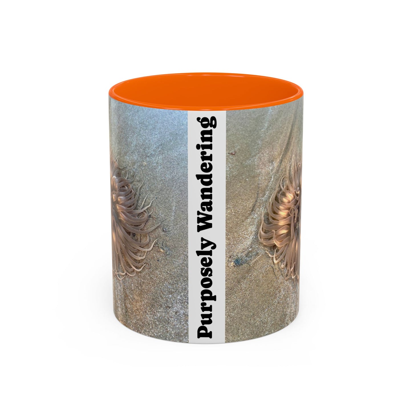 Purposely Wandering Accent Coffee Mug - Unique 11oz & 15oz Drinkware for Nature Lovers