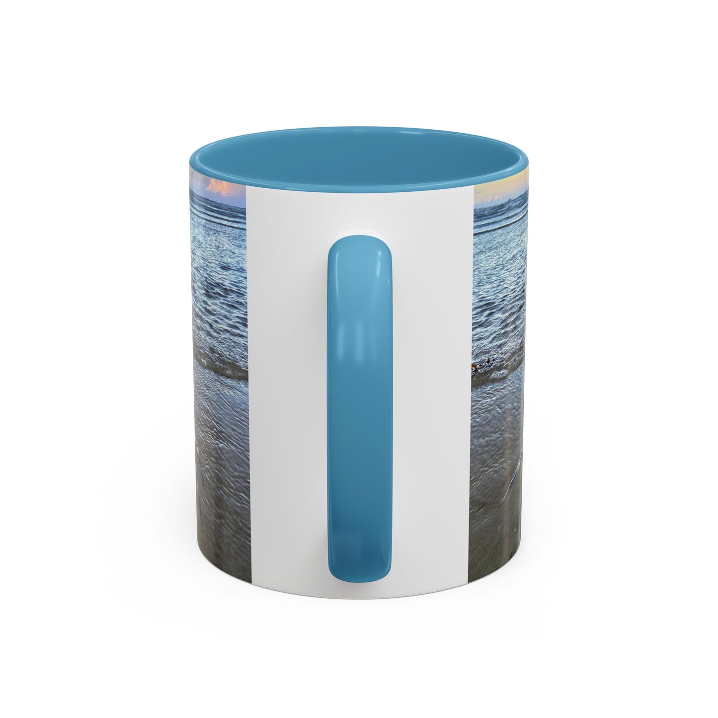 Purposely Wandering Accent Coffee Mug - 11oz & 15oz Ocean Vibe Mug for Beach Lovers