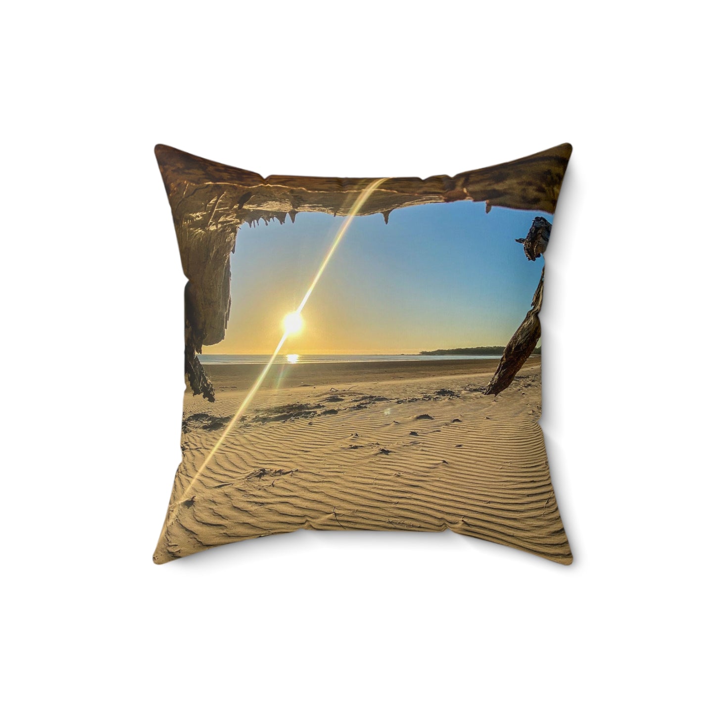 Beach Lovers range- Spun Polyester Square Pillow