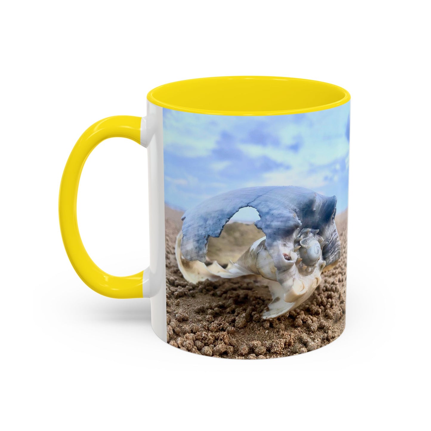 Purposely Wandering Shell Coffee Mug - Beach Vibes | Perfect Gift for Nature Lovers