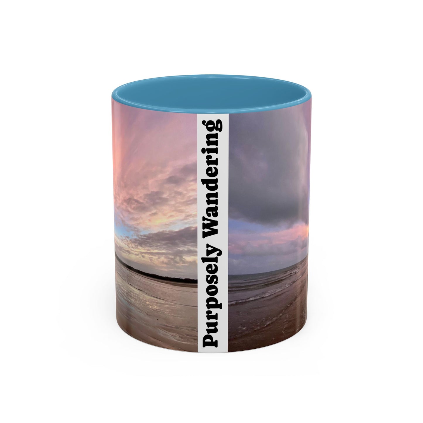Purposely Wandering Accent Coffee Mug - 11/15oz - Perfect Gift for Beach Lovers