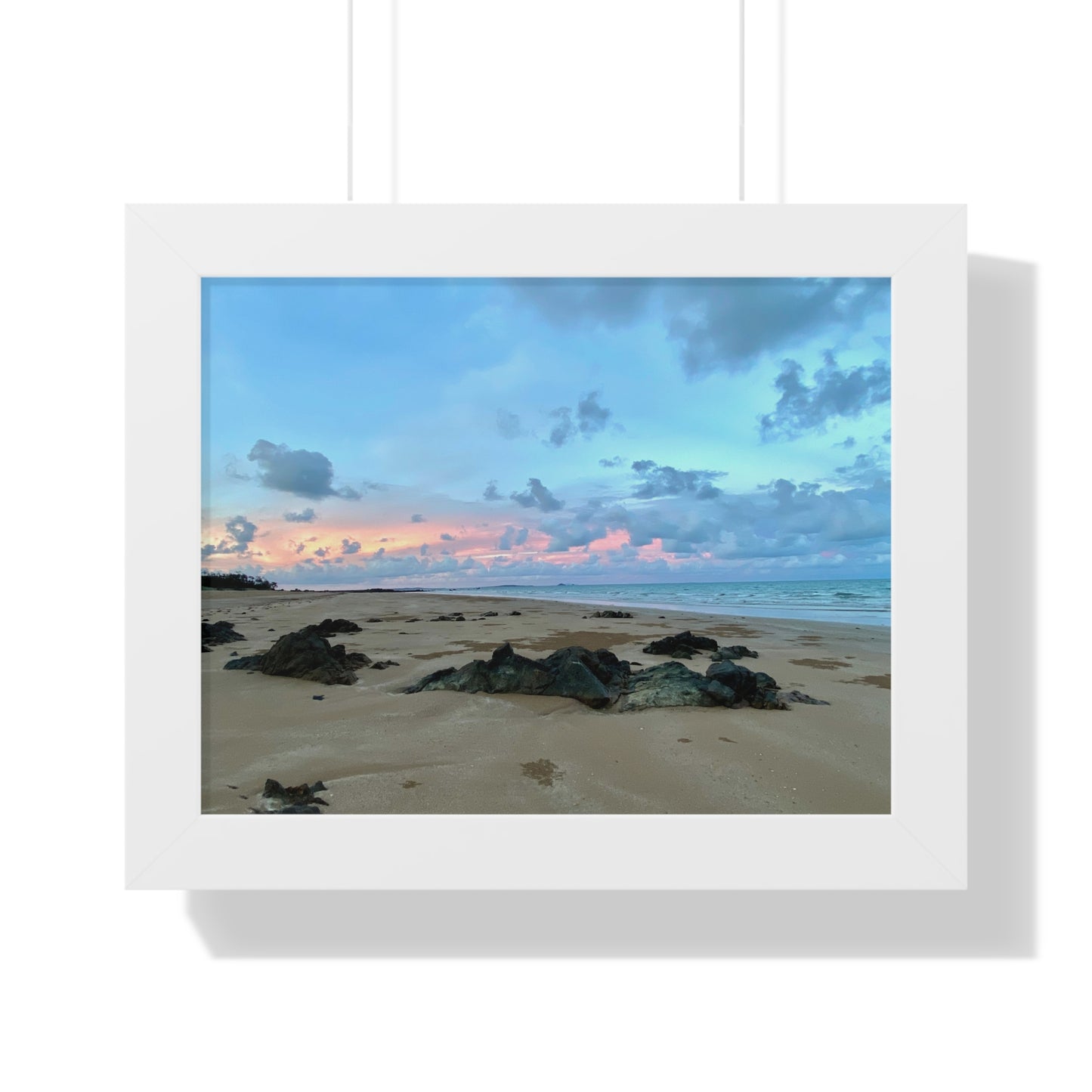 Beach Lovers range- Framed Horizontal Poster