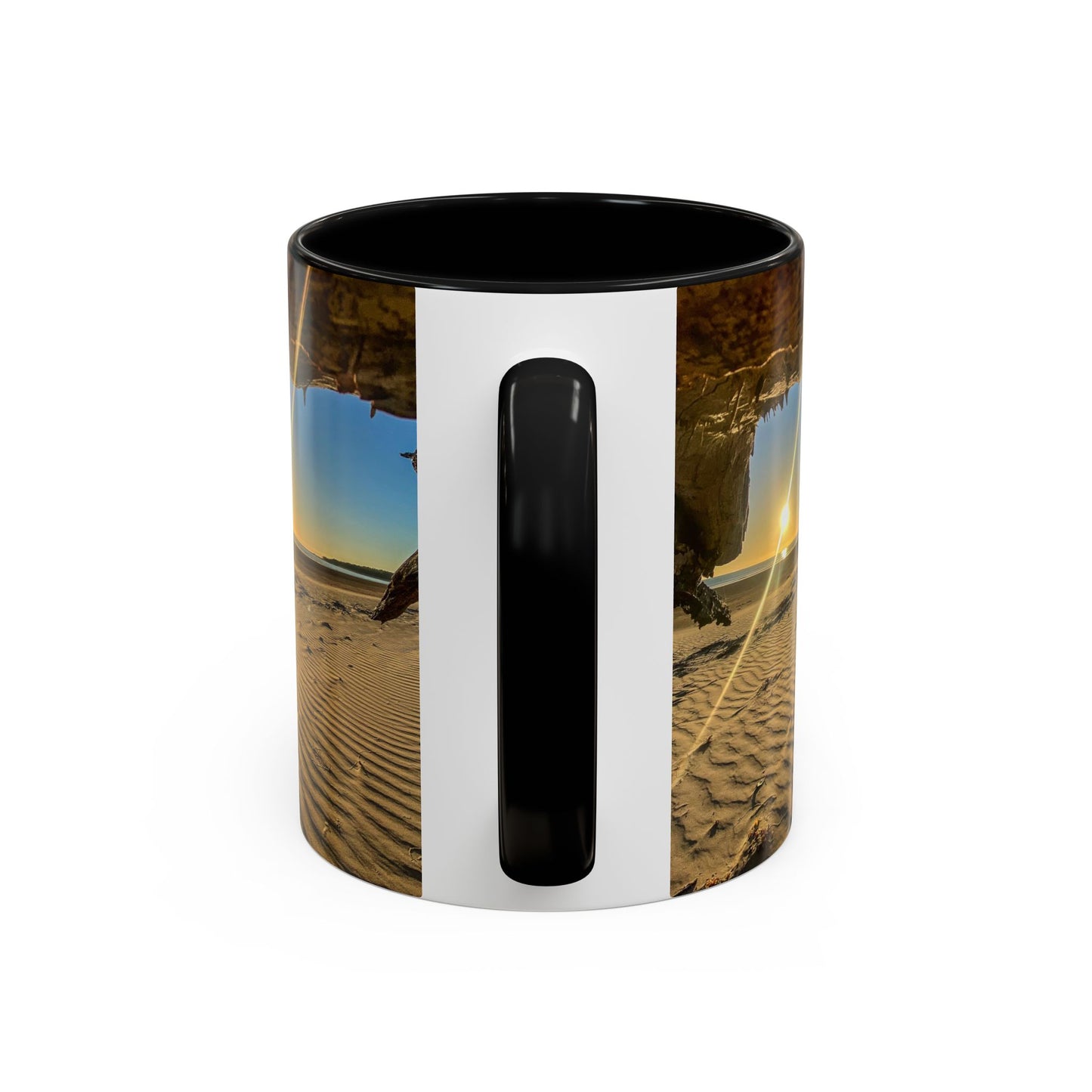 Purposely Wandering Accent Coffee Mug - Coastal Adventure Design - Perfect Gift for Nature Lovers