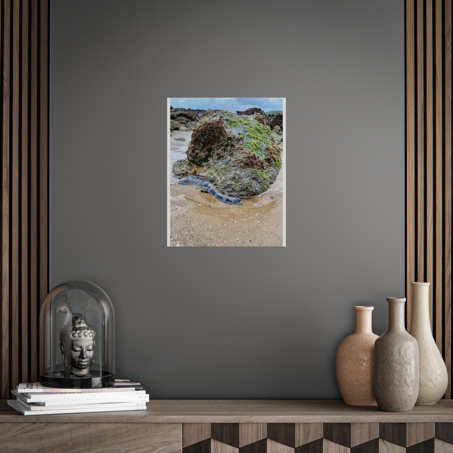 Ocean-Inspired Unframed Poster – Coastal Serenity Wall Art