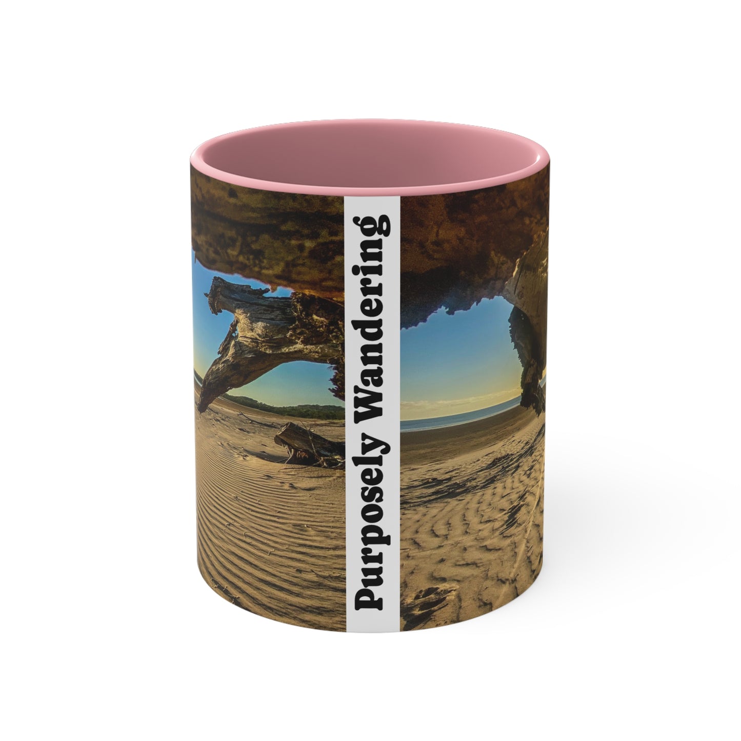 Beach Lovers range- AUD PRINT Colorful Accent Mugs, 11oz