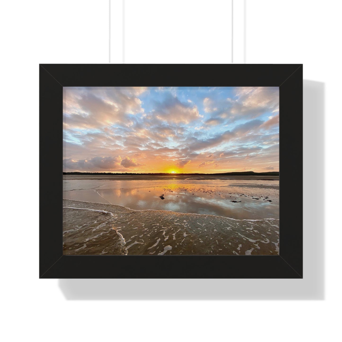 Beach Lovers range- Framed Horizontal Poster