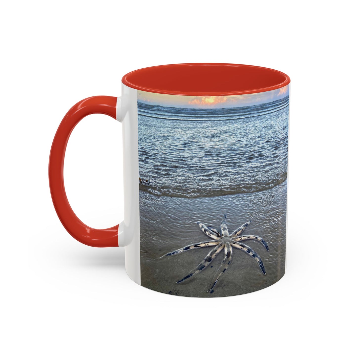 Purposely Wandering Accent Coffee Mug - 11oz & 15oz Ocean Vibe Mug for Beach Lovers