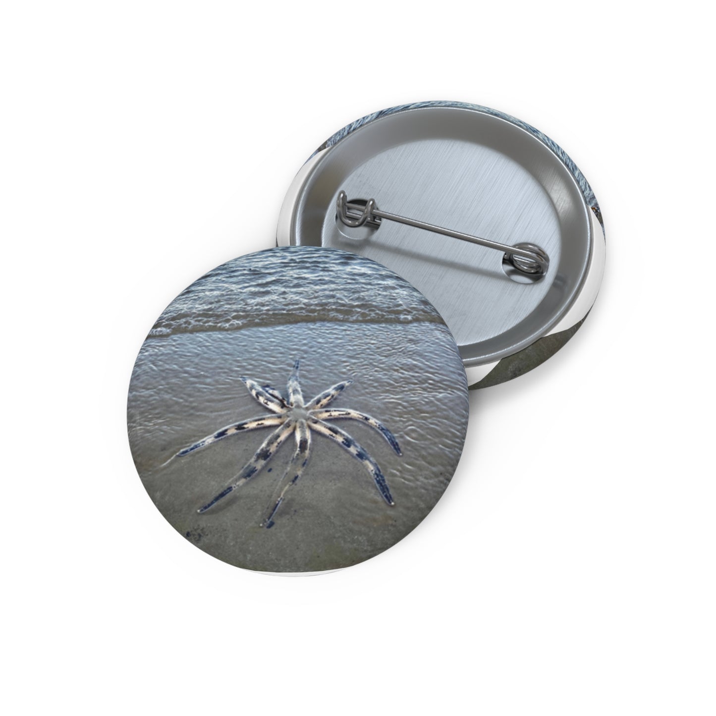 Beach Lovers range- Custom Pin Buttons