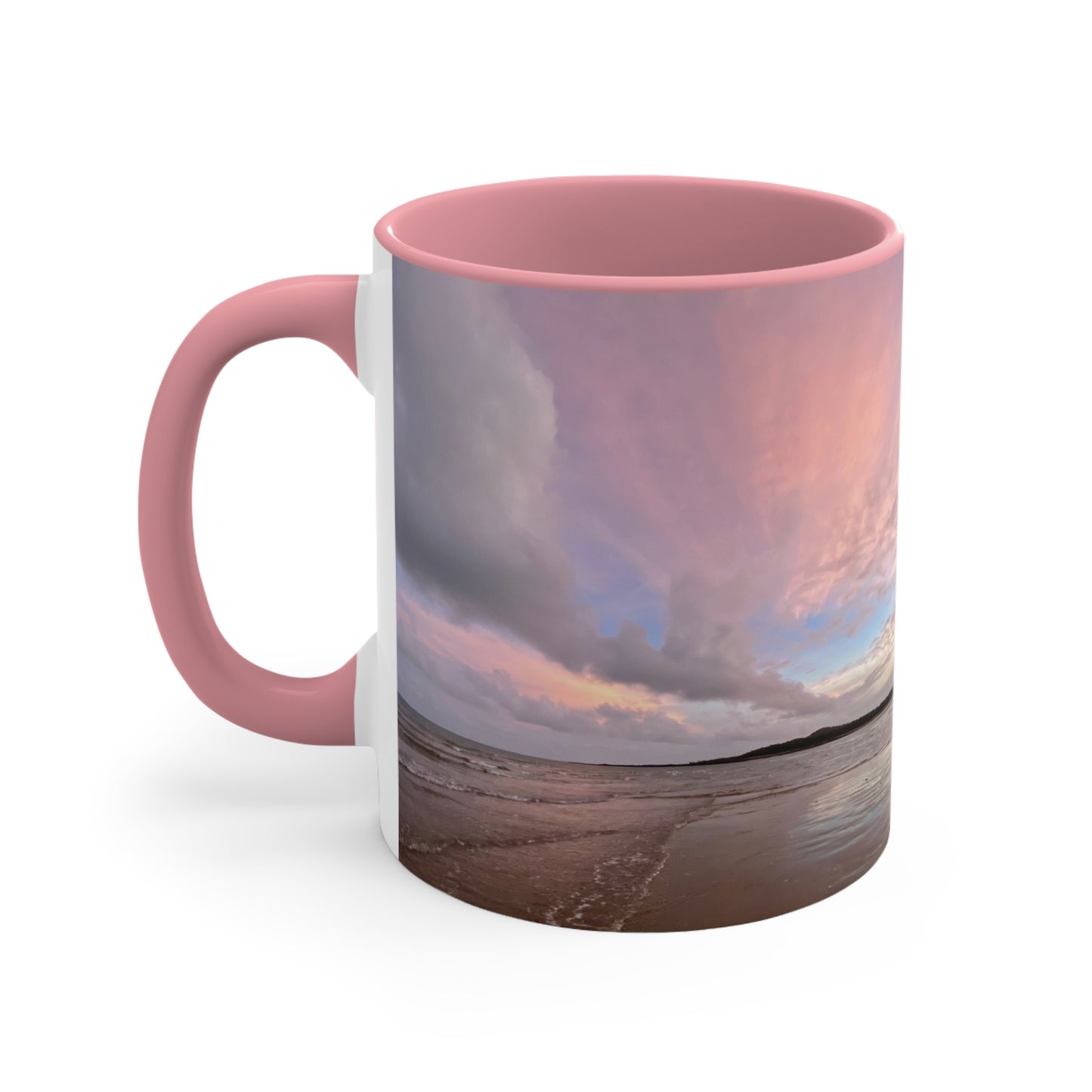 Beach Lovers range - AUD PRINT Colorful Accent Mugs, 11oz