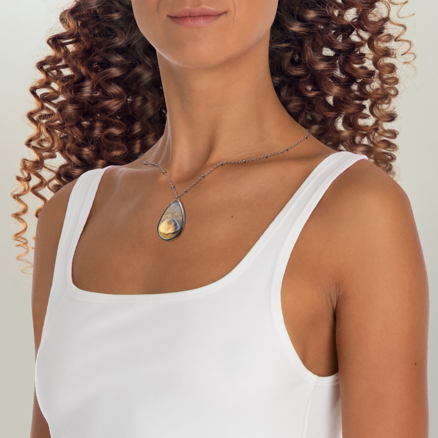 Beach Lovers range- Oval Necklace