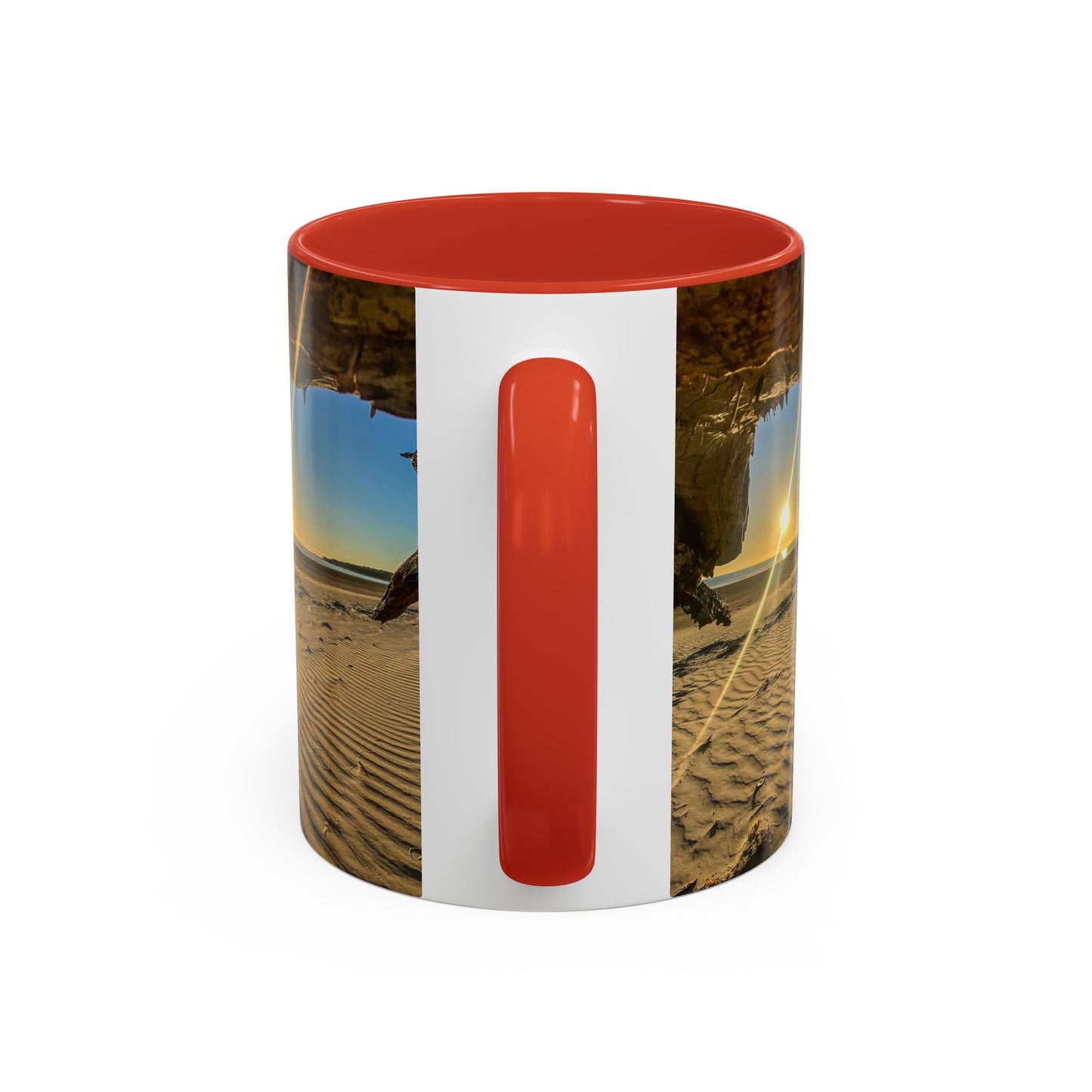 Purposely Wandering Accent Coffee Mug - Coastal Adventure Design - Perfect Gift for Nature Lovers