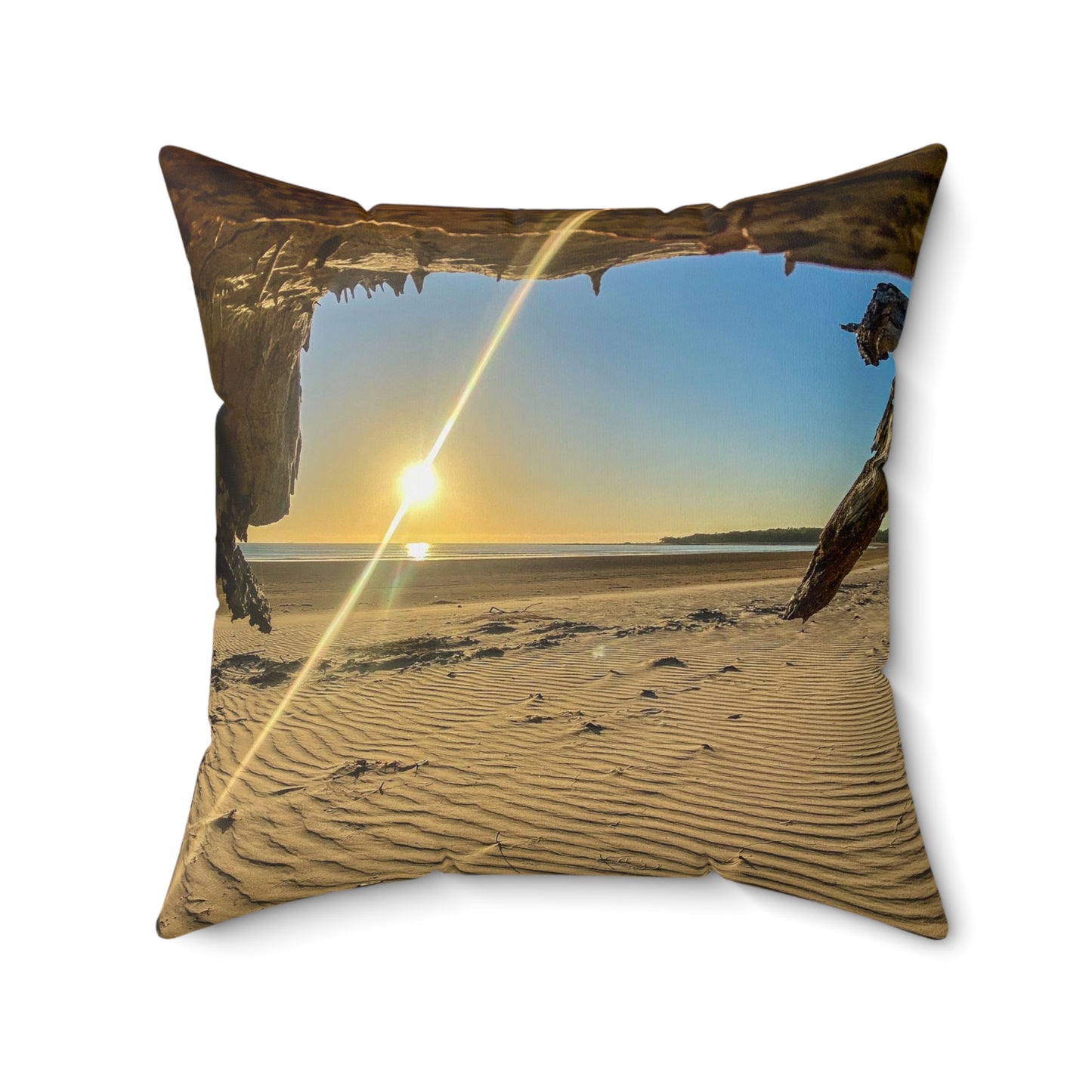 Beach Lovers range- Spun Polyester Square Pillow